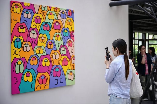 五色共生，艺启社区｜「最是红橙黄绿橘」青年先锋艺术群展 在方寸山当代艺术中心启幕 - 图15