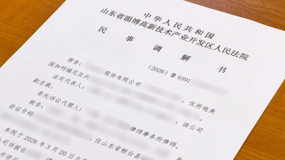 淄博高新区涉外知识产权纠纷首案达成和解 - 图3