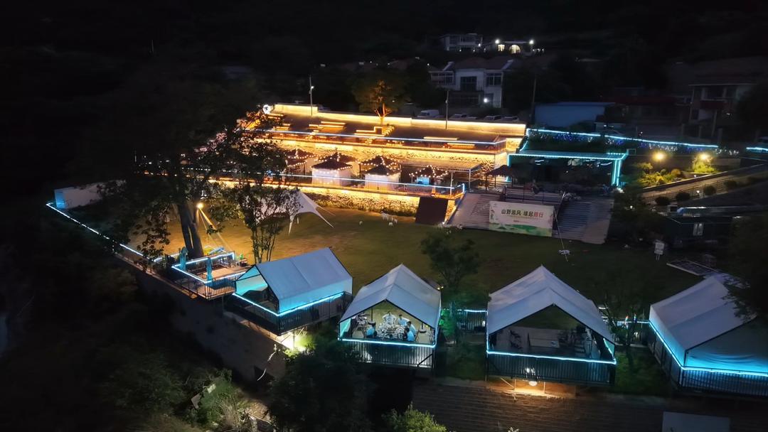 依山傍泉灯火起，浆水泉露营地丰富济南市民近郊夜生活 - 图4
